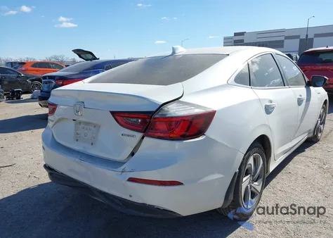 2020 Honda Insight Ex из США, поврежденный, VIN 19XZE4F5XLE003440